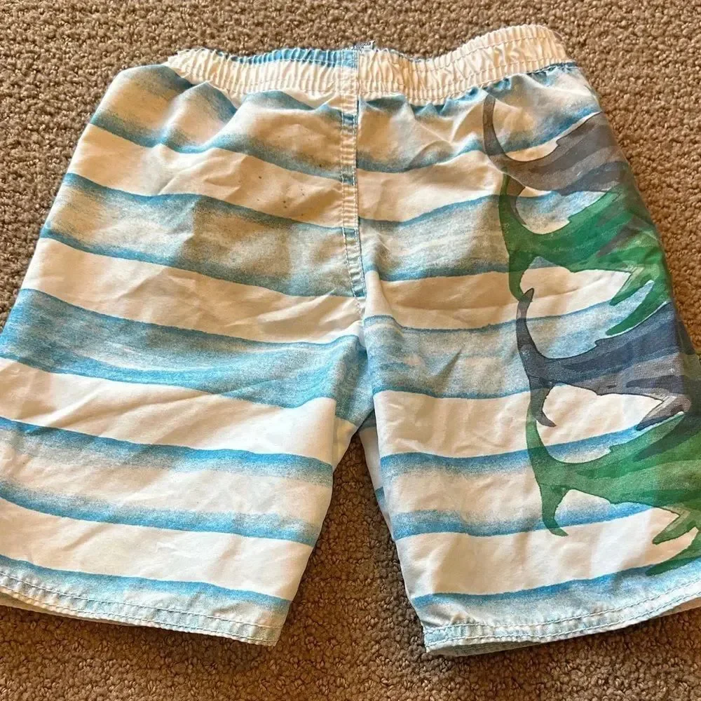 Charlie Rocket & Wes and Willy Boys Lined Swim Bottoms Size 4T